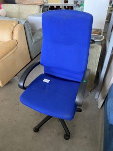Sedia blu da Ufficio USATA 1595/U