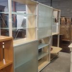 Mobile Soggiorno In Legno Con Vetrina Usato 3525/U