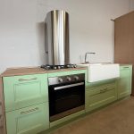 Mobile Cucina Solo Base Con Elettrodomestici: Piano cottura, forno, cappa lavastoviglie e lavello 862