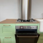 Mobile Cucina Solo Base Con Elettrodomestici: Piano cottura, forno, cappa lavastoviglie e lavello 862