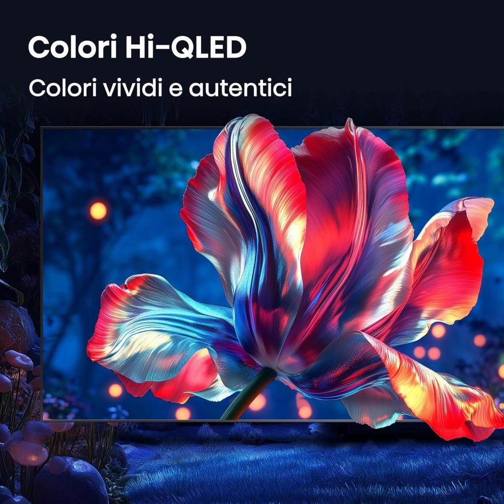 100E7S PRO - HISENSE - TVC LED 100 QLED SMART TV HDR10+ 144HZ 400 NITS DOLBY VISION ATMOS P.LATERALI