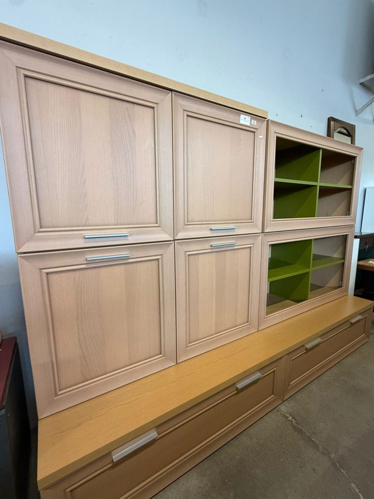 Mobile Da Soggiorno In Legno Di Qualità Nuovo da Esposizione 458/N