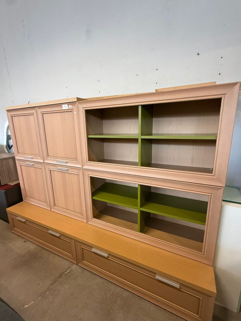 Mobile Da Soggiorno In Legno Di Qualità Nuovo da Esposizione 458/N