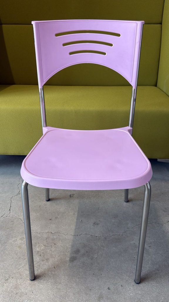 4 Sedie Break Pink Prodotto Nuovo Da Esposizione 477/U