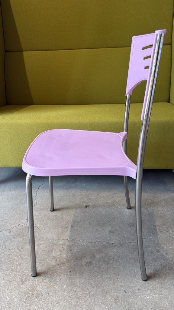 4 Sedie Break Pink Prodotto Nuovo Da Esposizione 477/U