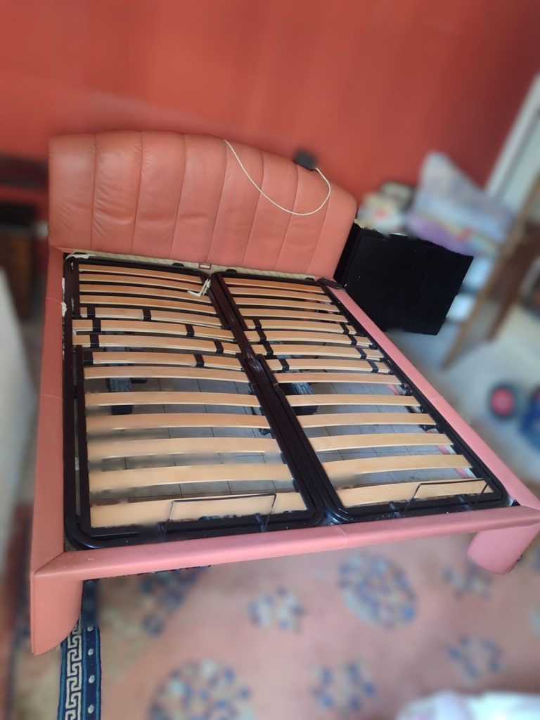 Letto matrimoniale per anziani con rete elettrica USATA 4631/U