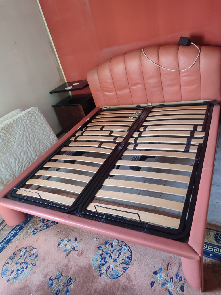 Letto matrimoniale per anziani con rete elettrica USATA 4631/U
