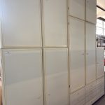 Armadio Bianco In Legno Usato  4530/U