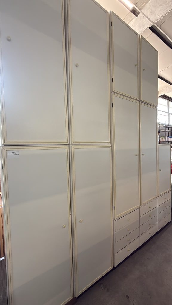 Armadio Bianco In Legno Usato  4530/U
