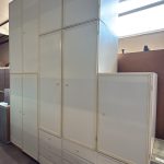 Armadio Bianco In Legno Usato  4530/U