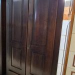 Armadio In Legno Massiccio A 2 Ante +1 Cassetto Usato 941