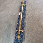 Bastone Per Tende In Ottone Usato 4459/U