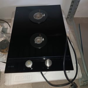 Piano Cottura A Gas Aeg In Vetroceramica Nero Usato 4453/U