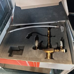 Miscelatore In Ottone Con Doppia Maniglia Usato 4454/U