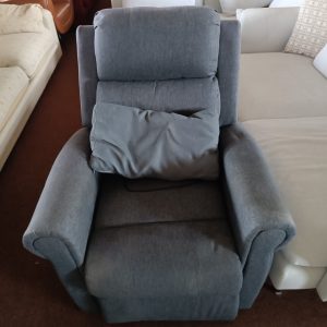 Poltrona Reclinabile Grigia Usato 4490/U
