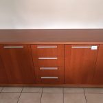 Madia Bassa Da Sala In Legno Con 5 Ante Usato 950