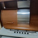Mobile cucina usata completa di elettrodomestici: piano cottura, forno, lavastoviglie, cappa e frigorifero da incasso USATA 954