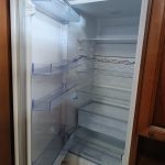 Mobile cucina in legno completa di elettrodomestici: piano cottura, forno, lavastoviglie, cappa e frigo da incasso USATA 4652/U