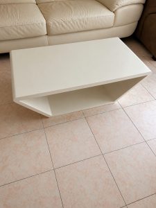Tavolino soggiorno bianco USATO 963