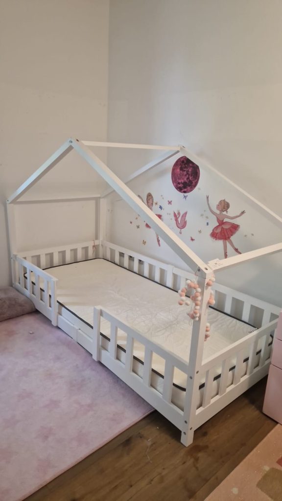 Letto Montessori a casetta USATO 984