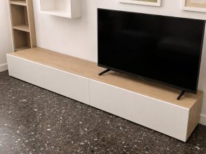 Base mobile porta tv soggiorno bianco a 4 ante USATO 972