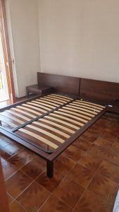 Letto matrimoniale completo di rete e materasso USATO 1004