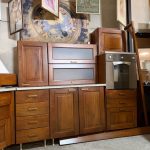 Mobile Cucina in Legno Massiccio in Noce Nuova 310x310cm 506/U