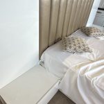Letto Imbottito matrimoniale completo di rete e materasso USATO 979