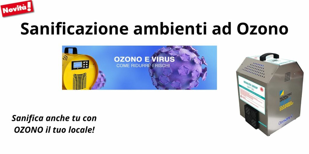 <strong>Sanificazione ambienti ad Ozono</strong>