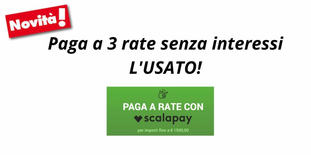 Acquista l’usato pagando a rate