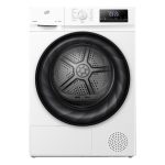 Asciugatrice Daya DHTD9PD 9 kg pompa di calore con rotazione bidirezionale e sensore umidità bianco classe D