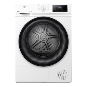 Asciugatrice Daya DHTD9PD 9 kg pompa di calore con rotazione bidirezionale e sensore umidità bianco classe D