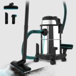 Aspirapolvere Cecotec Conga Rockstar Wet & Dry Steel per solidi e liquidi con 1200 W di potenza e 16 L di capacità