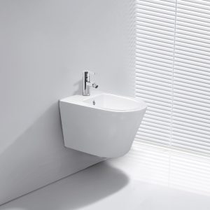 Bidet sospeso YJ-1385 49x36.5x32 cm. bianco lucido