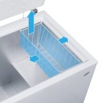 Congelatore a pozzetto Daya DMCP249IME inverter 249 litri bianco classe E