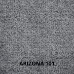 Divano angolare Carovigno con letto roller penisola destra pouff contenitore in tessuto teddy Arizona 101 grigio