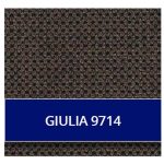 Divano angolare Rio M con penisola contenitore sinistra e funzione letto estraibile in tessuto Giulia 9714 grigio scuro