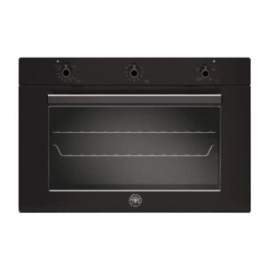 Forno da incasso 90 cm ventilato gas con grill Bertazzoni F905PROGKN nero carbonio