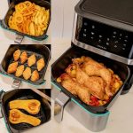 Friggitrice ad aria Cecofry Supreme 8000 touch 8 L con tecnologia PerfectCook 1800 W inox