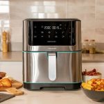 Friggitrice ad aria Cecofry Supreme 8000 touch 8 L con tecnologia PerfectCook 1800 W inox