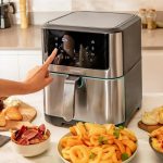 Friggitrice ad aria Cecofry Supreme 8000 touch 8 L con tecnologia PerfectCook 1800 W inox