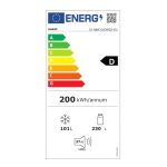 Frigorifero Sharp SJ-NBA31IEWGD combinato No Frost 331 L bianco classe D