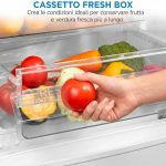 Frigorifero combinato Daya DMCB262MWE 262 litri low frost bianco classe E