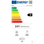 Frigorifero multi door Daya DMF4474INLBD real total no frost inverter display touch 474 litri black inox classe D