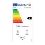Frigorifero side-by-side SHARP SJ-NFA15IMXPE libera installazione 4 porte 488 L inox classe E