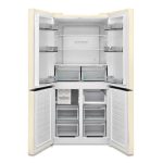 Frigorifero side-by-side Sharp SJ-NFA15IMXJE-EU2 libera installazione 4 porte 488 L Advanced NoFrost crema classe E