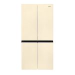 Frigorifero side-by-side Sharp SJ-NFA15IMXJE-EU2 libera installazione 4 porte 488 L Advanced NoFrost crema classe E