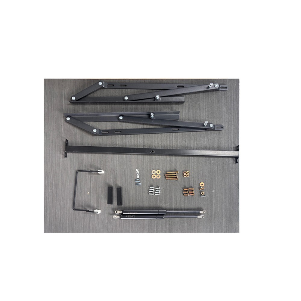 Kit completo di componenti per letto contenitore 80x190 cm.