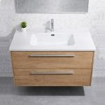 Lavabo da appoggio Bulnes80 in ceramica bianco lucido 81x46.5cm.