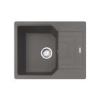 Lavello 1 vasca Franke UBG61152 Storm 62x50 con gocciolatoio reversibile in fragranite stone grey